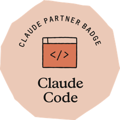 Claude Partner Badge for Claude Code, issued by Anthropic